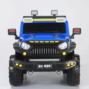 CR22 Ride On Jeep with large battery, dazzling lights, and mobile phone remote control